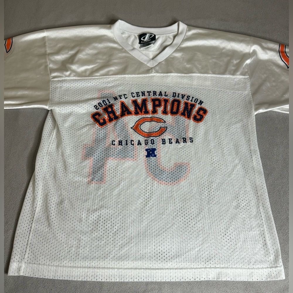 VTG 90s Chicago Bears Brian Urlacher Logo Athletic Mesh Football Jersey Large